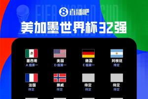 世界杯32强名单更新，六强诞生：墨西哥、美国、德国、阿根廷、法国、挪威