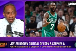 A·史密斯：杰伦·布朗批ESPN不道德，我成头号代表，触及我底线