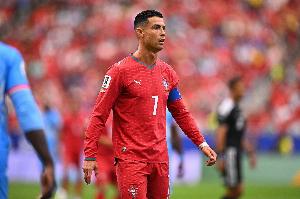 C罗上半场传球成功率100%，独占鳌头