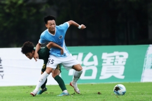 深圳新鹏城U20队客场0比2败给浙江俱乐部U20