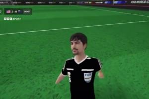 BBC实时3D动画转播世界杯，抽象场面，甚至能以第一视角观看裁判压腿